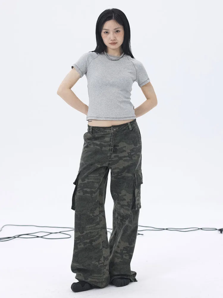 Achihara BASIC TIGHT-FITTING T-SHIRT
