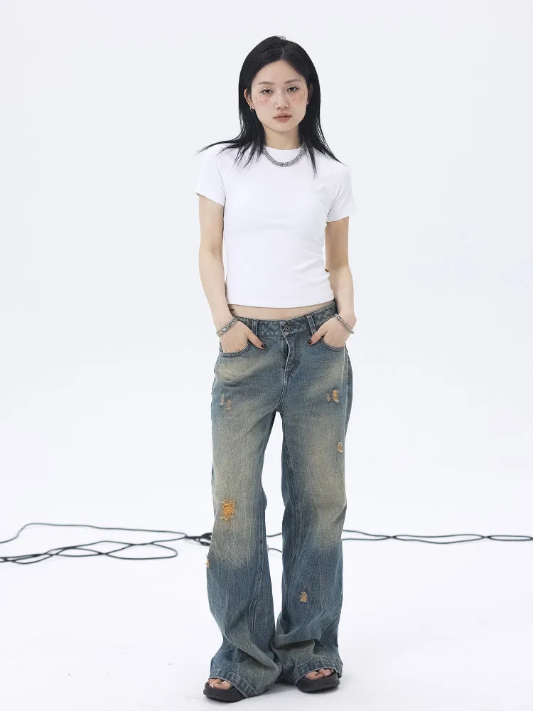 Achihara BASIC TIGHT-FITTING T-SHIRT