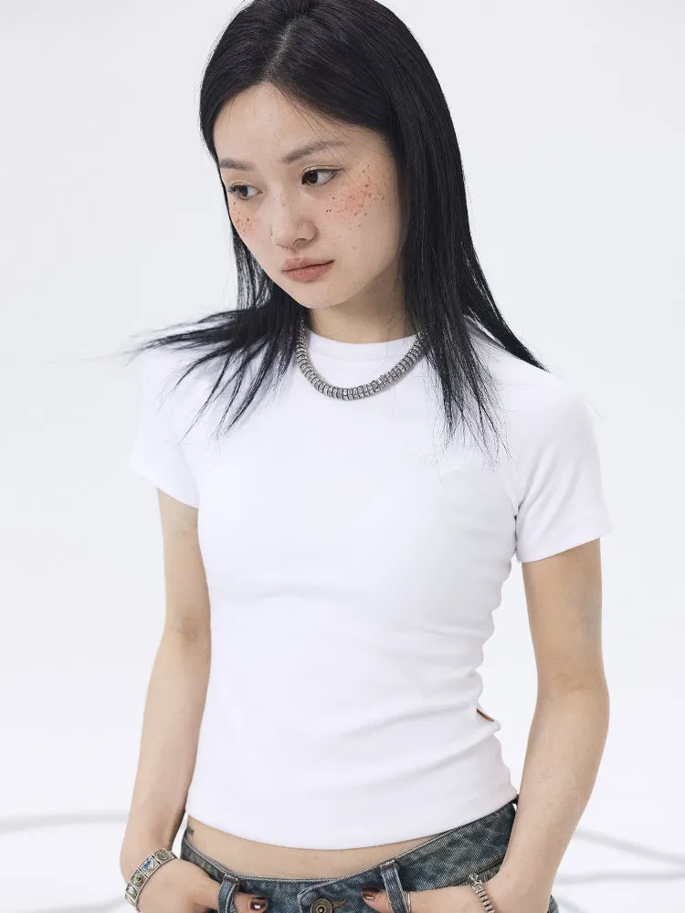 Achihara BASIC TIGHT-FITTING T-SHIRT