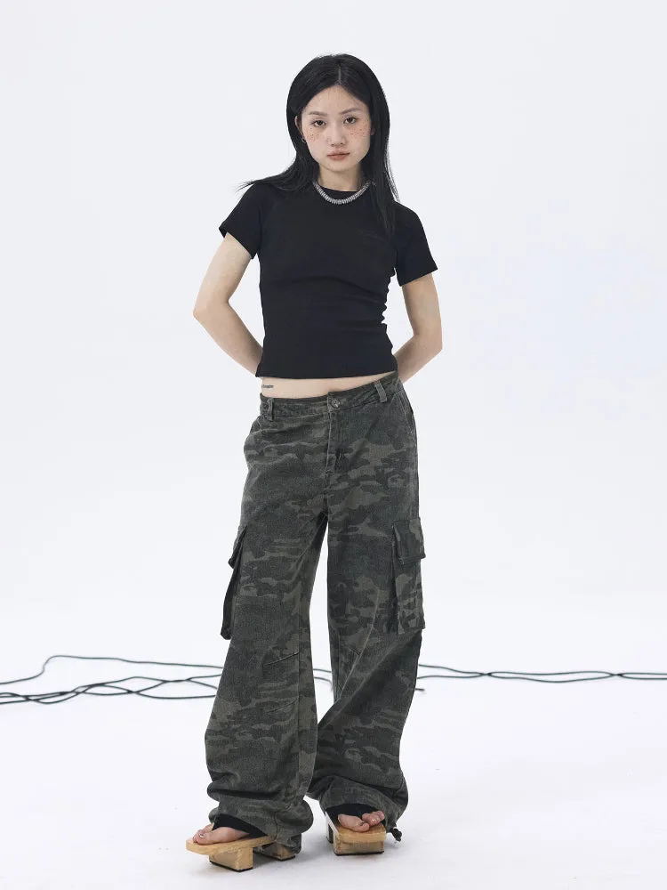 Achihara BASIC TIGHT-FITTING T-SHIRT