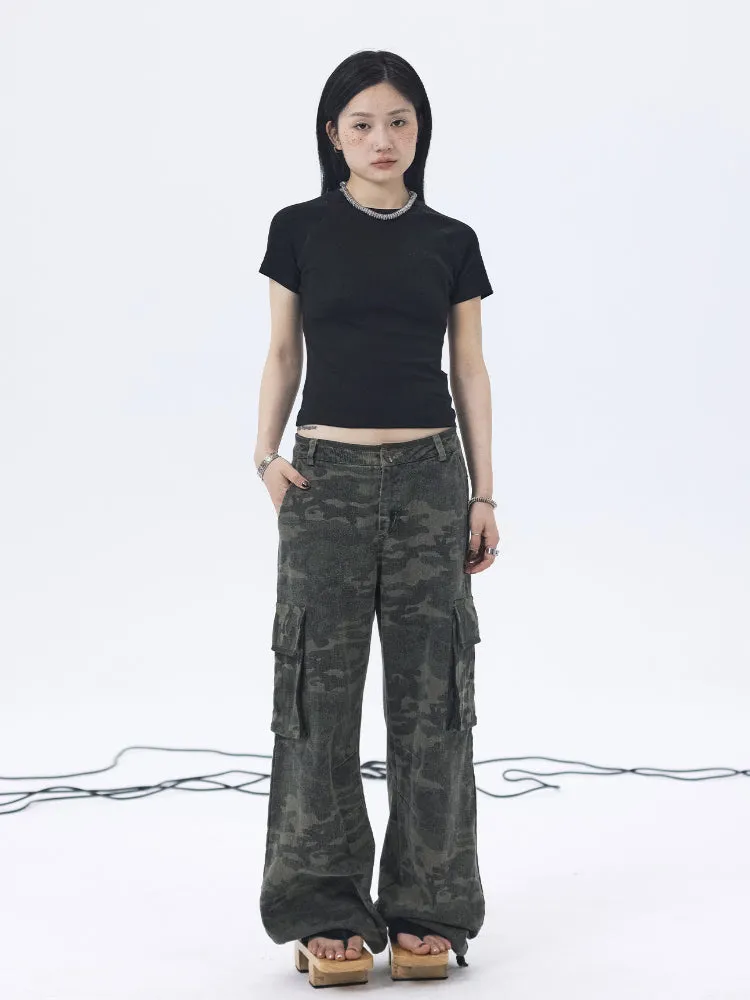 Achihara BASIC TIGHT-FITTING T-SHIRT