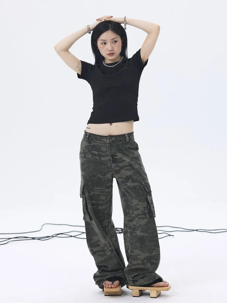 Achihara BASIC TIGHT-FITTING T-SHIRT