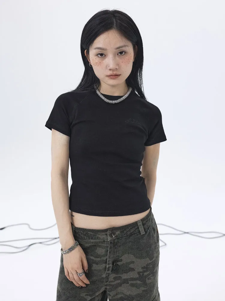 Achihara BASIC TIGHT-FITTING T-SHIRT
