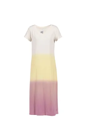Amanda dipdyed Long Dress - Dusty Rose
