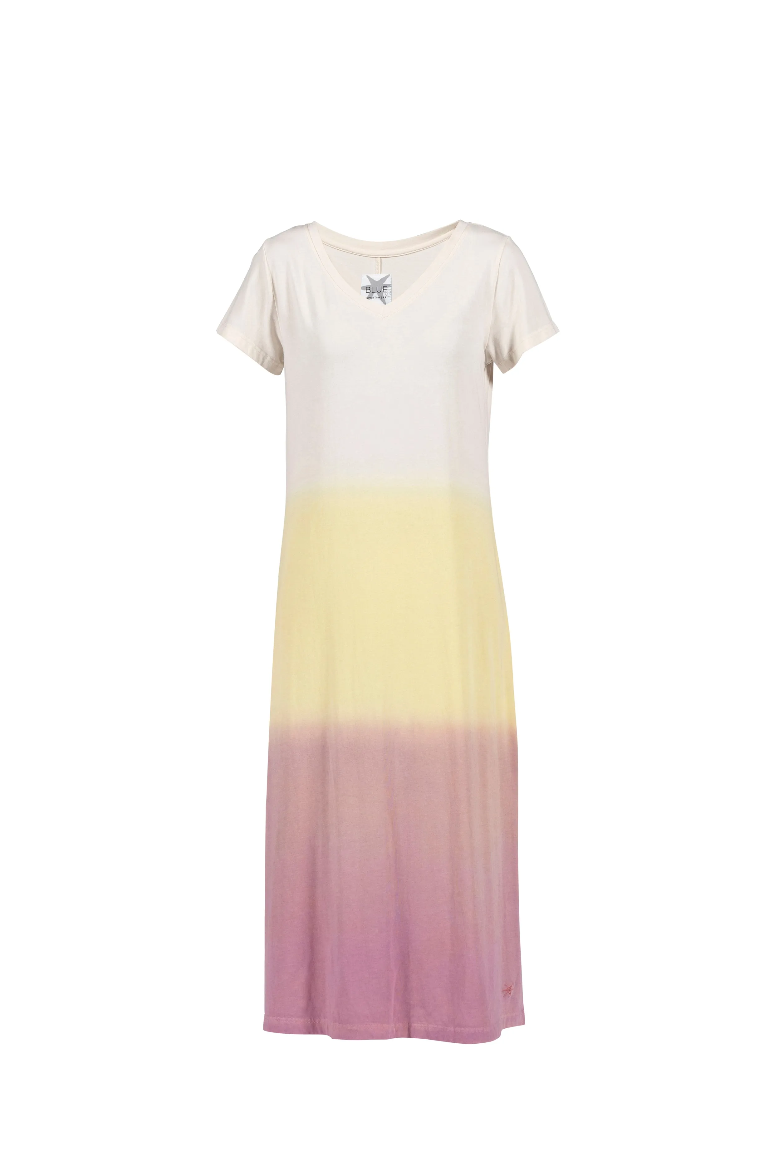 Amanda dipdyed Long Dress - Dusty Rose