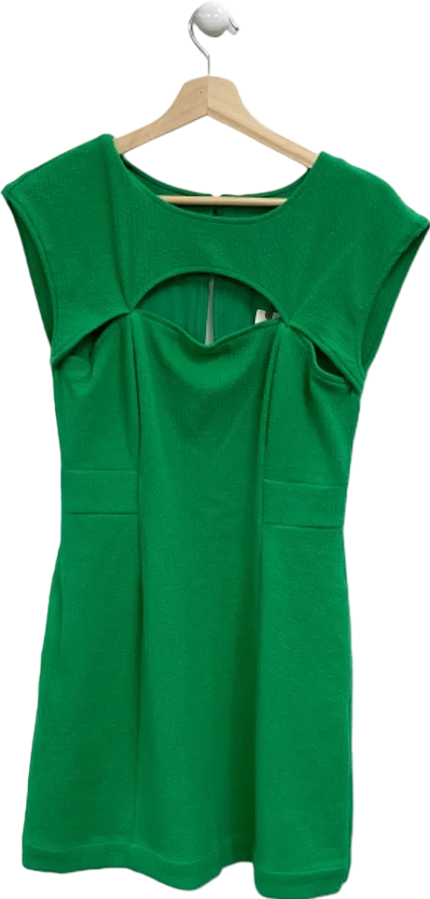 Anthropologie MaeveGreen  Front Cutout Mini Dress UK  Small