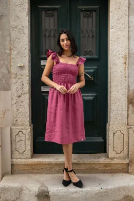 Ariela Dress Mulberry Purple