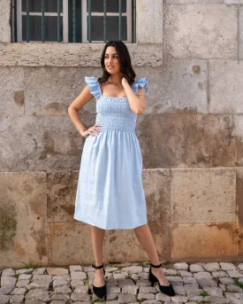 Ariela Dress Sky Blue