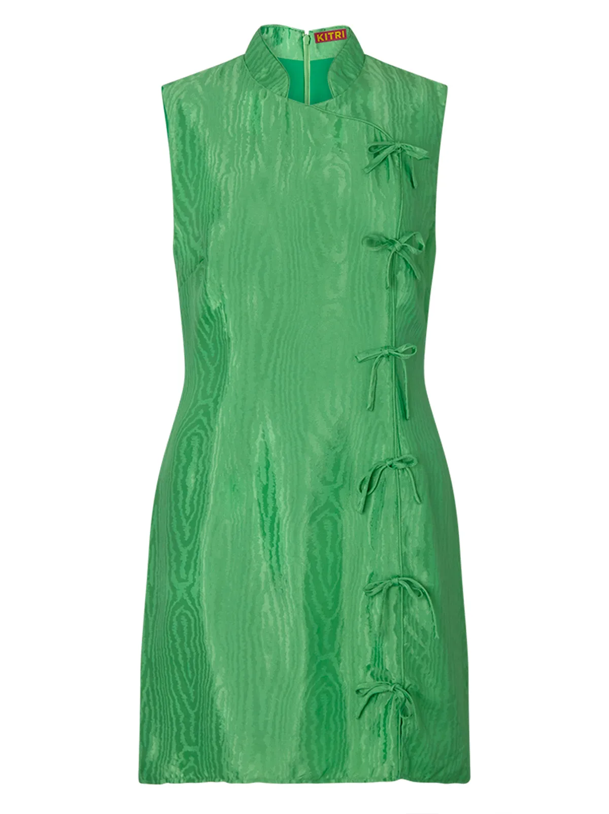Aubrey Lime Green Mini Dress