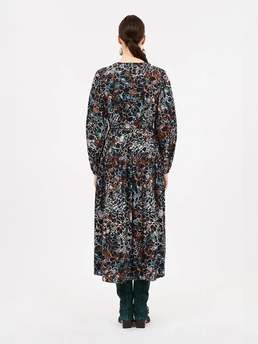 Aurelie Dress in Starling