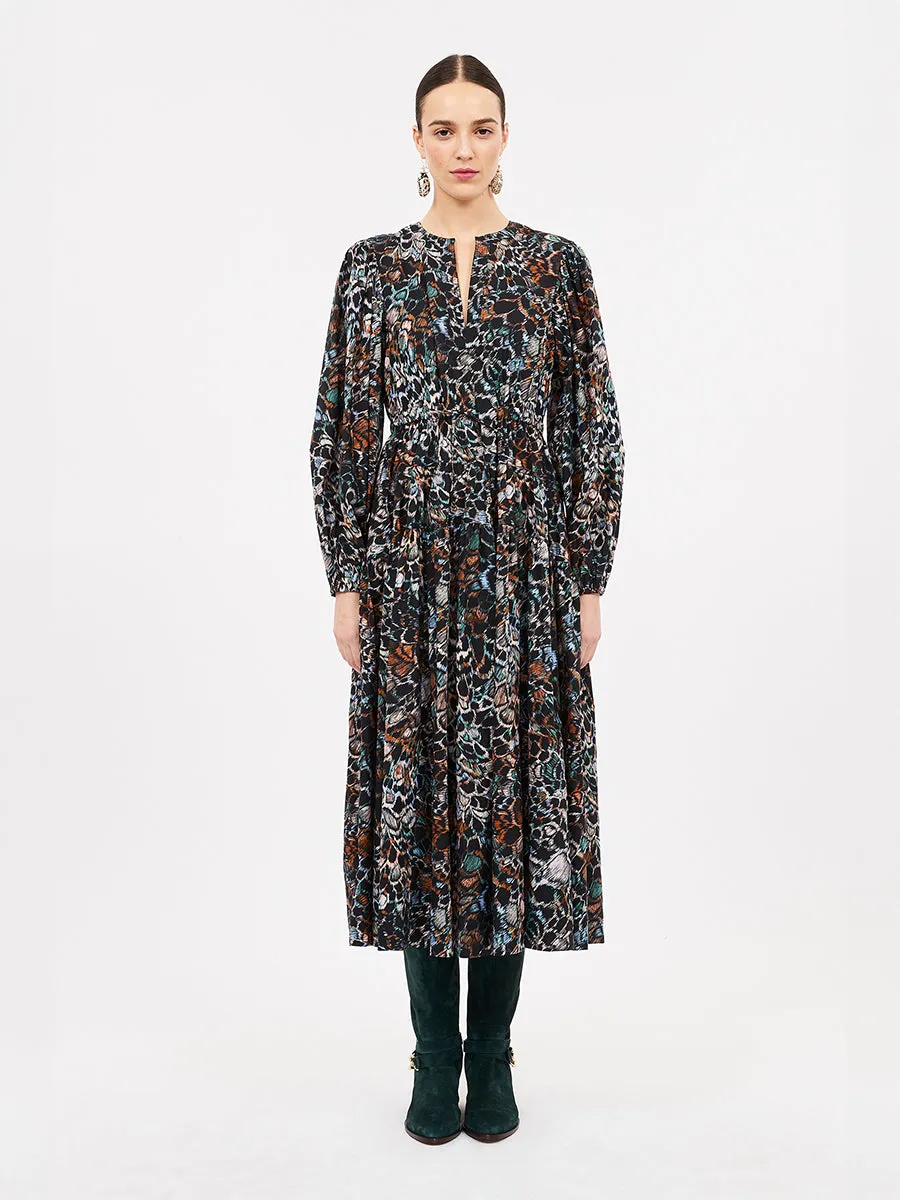 Aurelie Dress in Starling