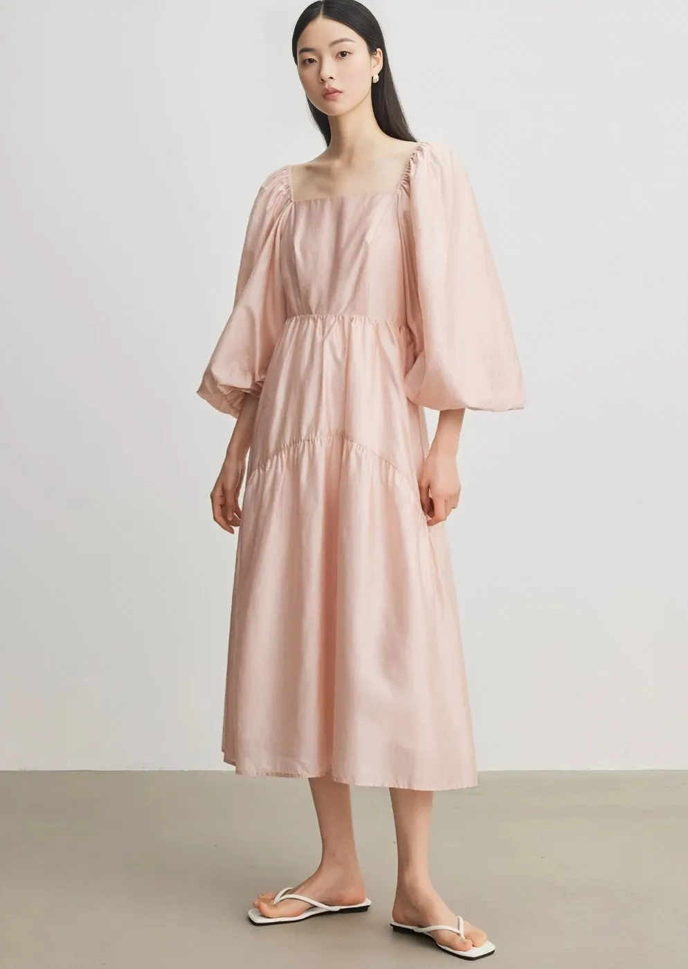 BIG SLEEVE LOOSE DRESS