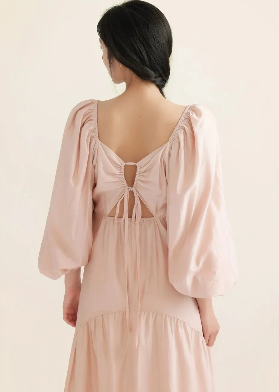 BIG SLEEVE LOOSE DRESS