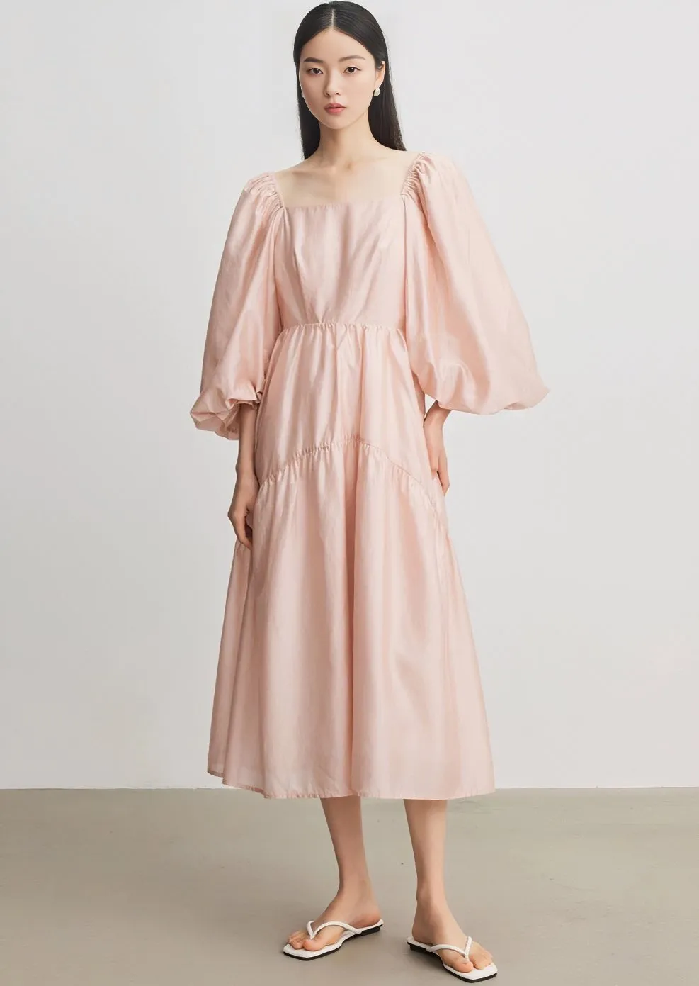 BIG SLEEVE LOOSE DRESS