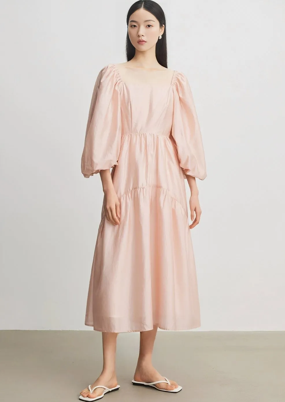 BIG SLEEVE LOOSE DRESS