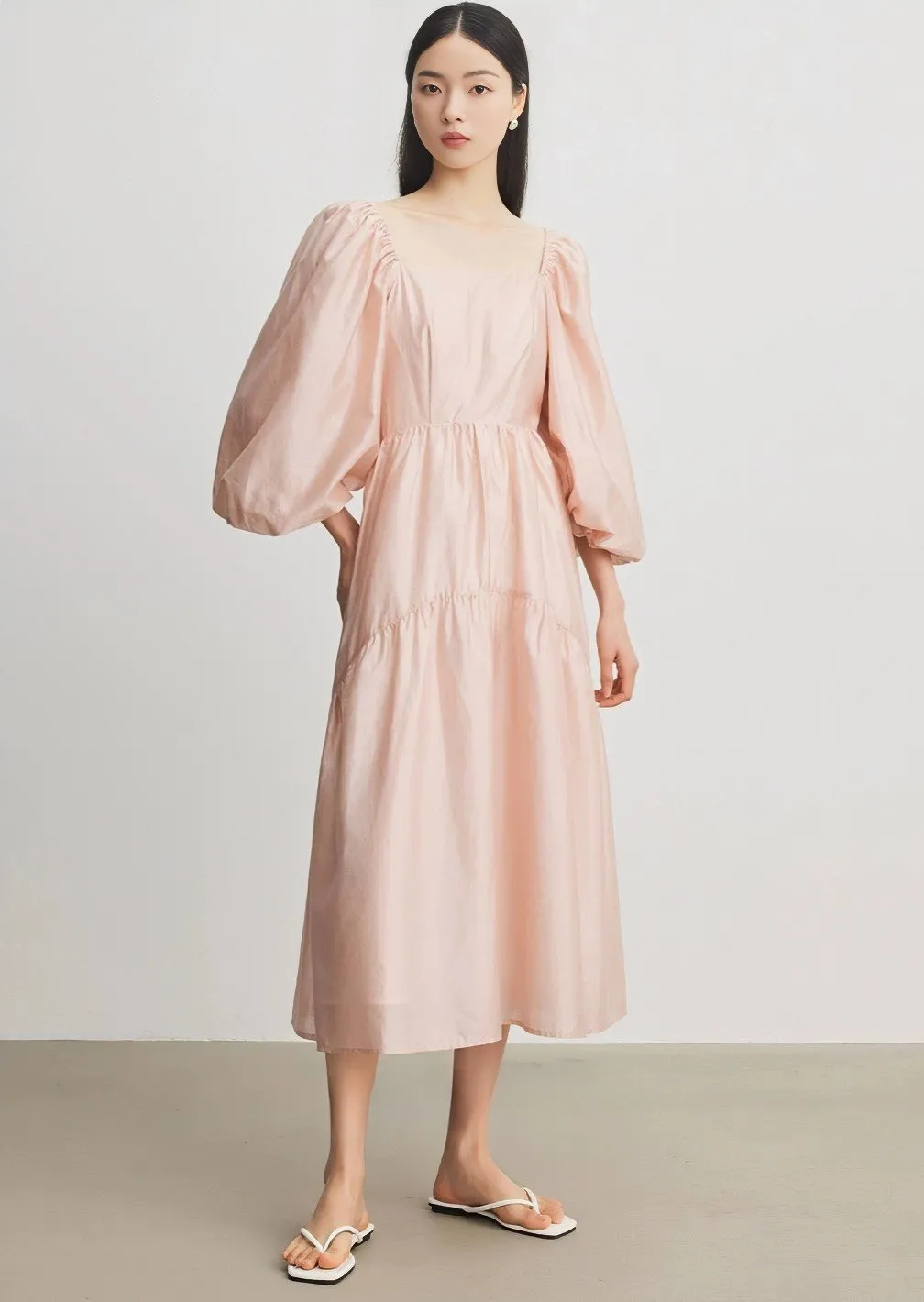 BIG SLEEVE LOOSE DRESS