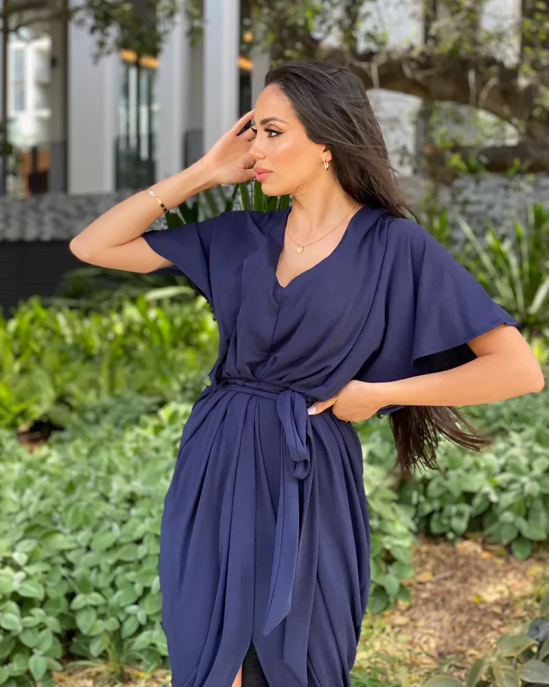 Bonnie Pleat Dress