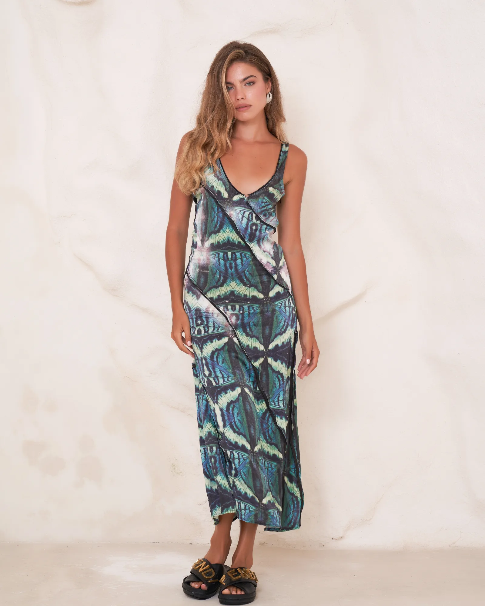 Butterfly Pipping Dress