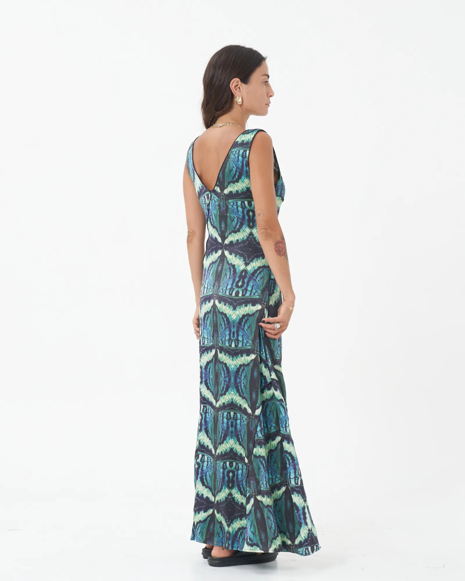 Butterfly Pipping Dress