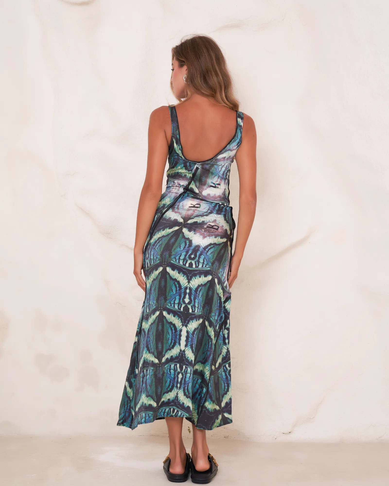 Butterfly Pipping Dress