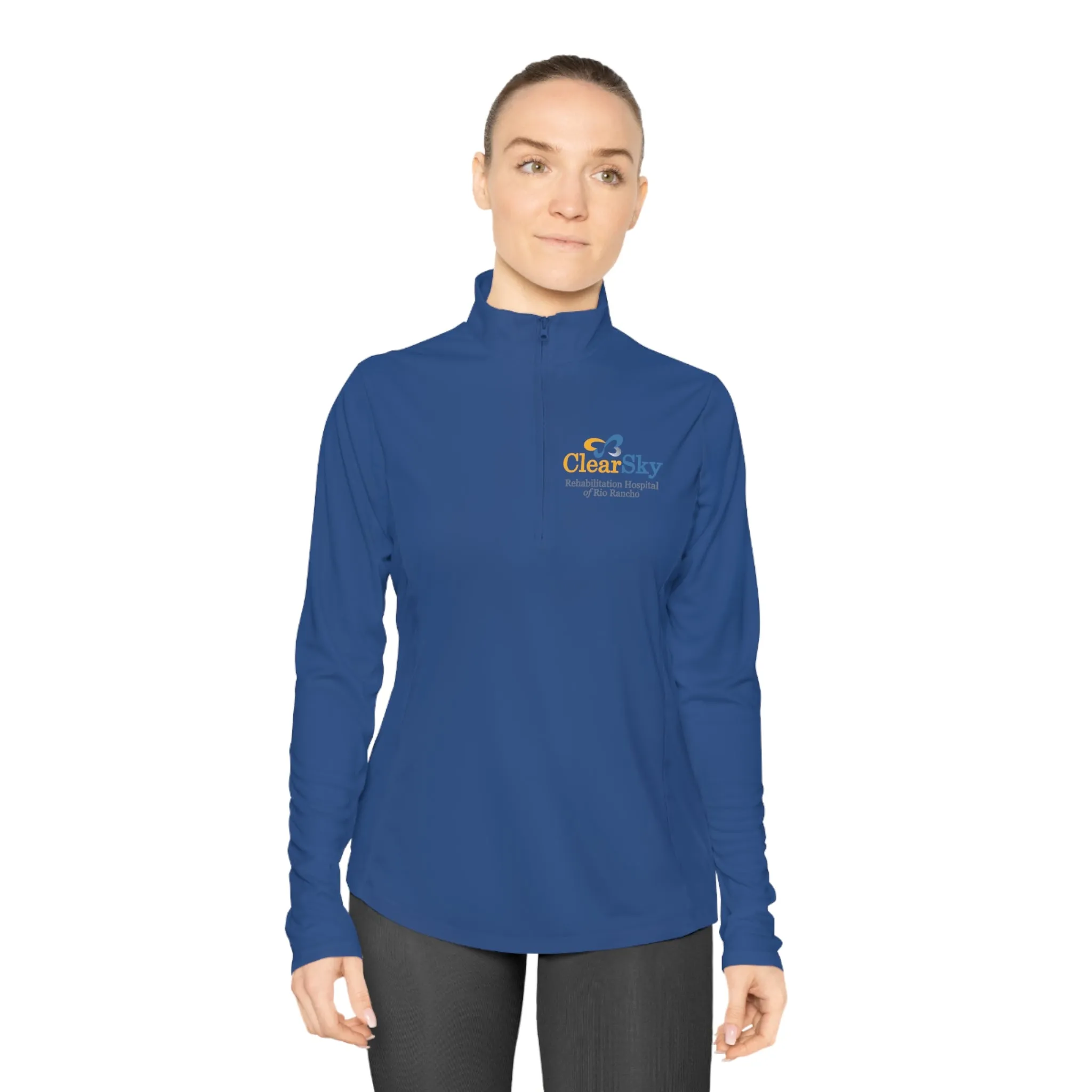 ClearSky Rehabilitation Hospital [Rio Rancho] [Front/Back Logo] | Unisex Quarter-Zip Pullover