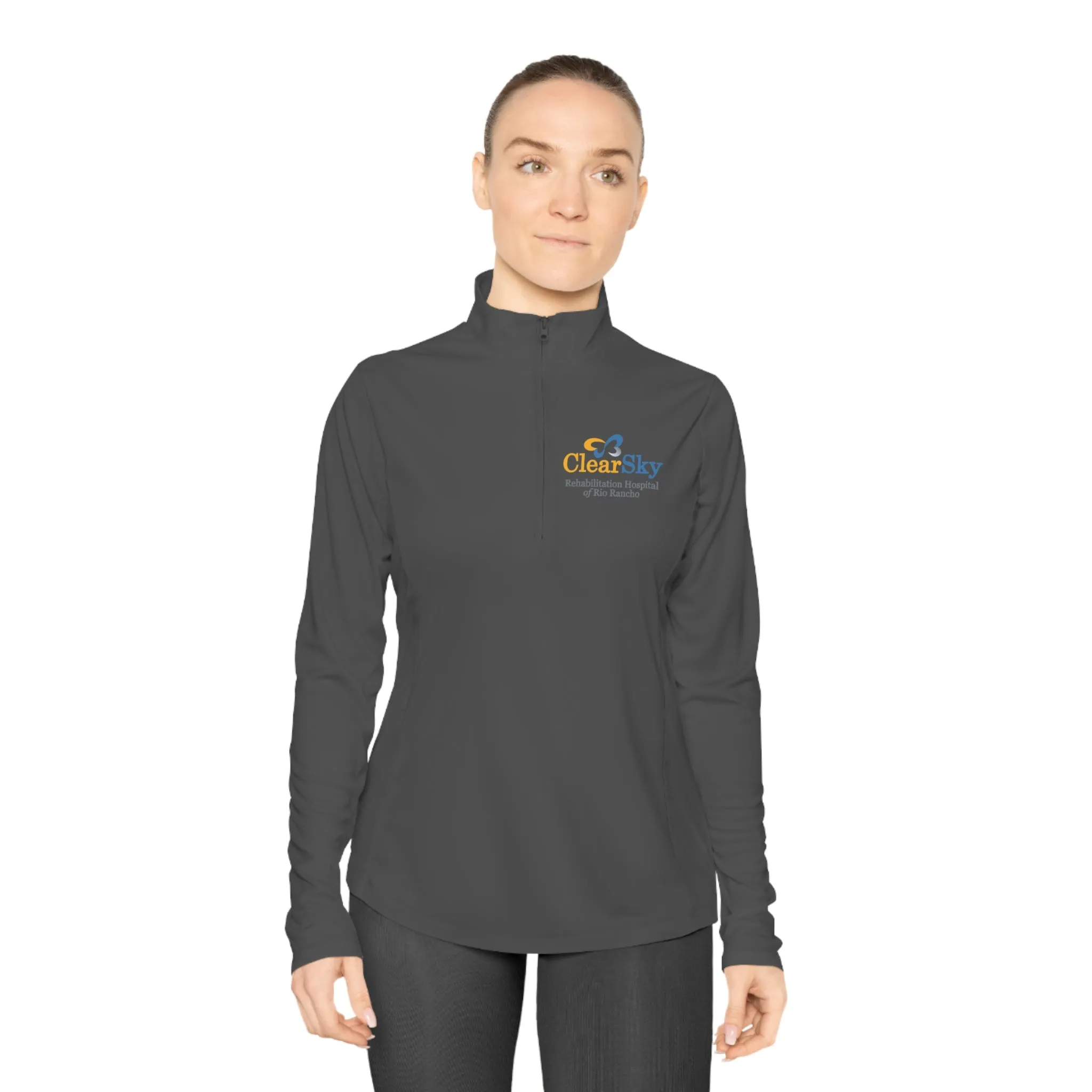 ClearSky Rehabilitation Hospital [Rio Rancho] [Front/Back Logo] | Unisex Quarter-Zip Pullover