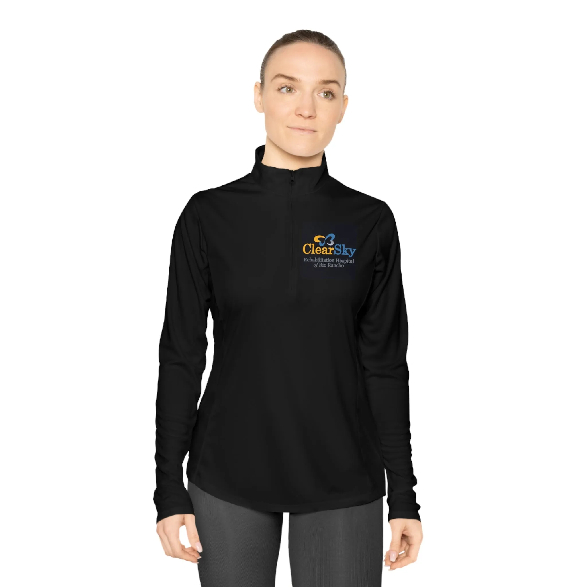 ClearSky Rehabilitation Hospital [Rio Rancho] [Front/Back Logo] | Unisex Quarter-Zip Pullover