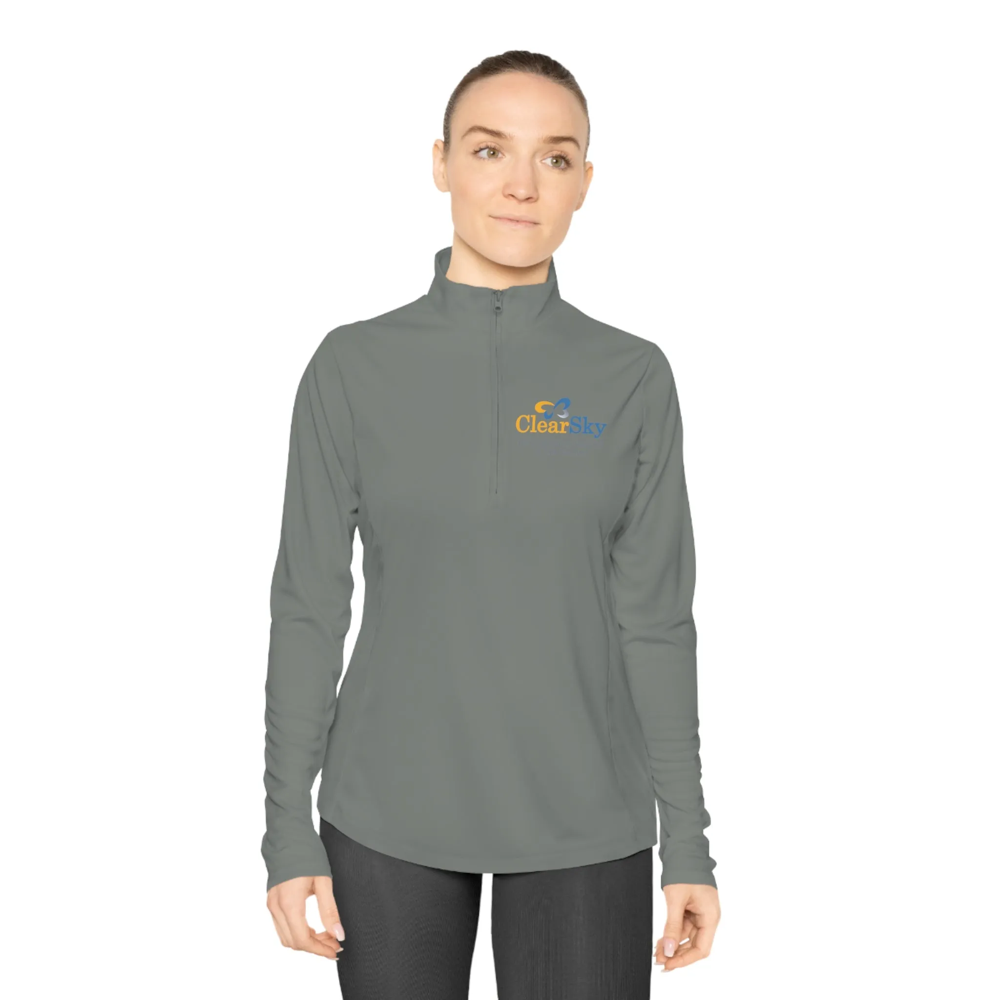 ClearSky Rehabilitation Hospital [Rio Rancho] [Front/Back Logo] | Unisex Quarter-Zip Pullover