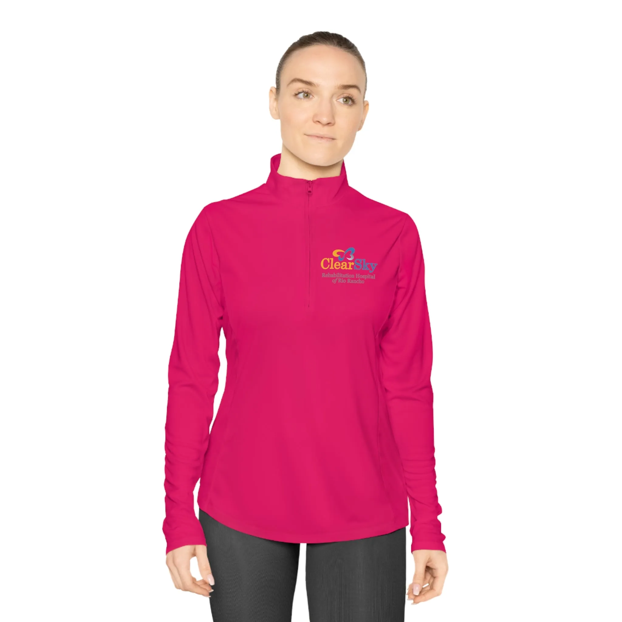 ClearSky Rehabilitation Hospital [Rio Rancho] [Front/Back Logo] | Unisex Quarter-Zip Pullover