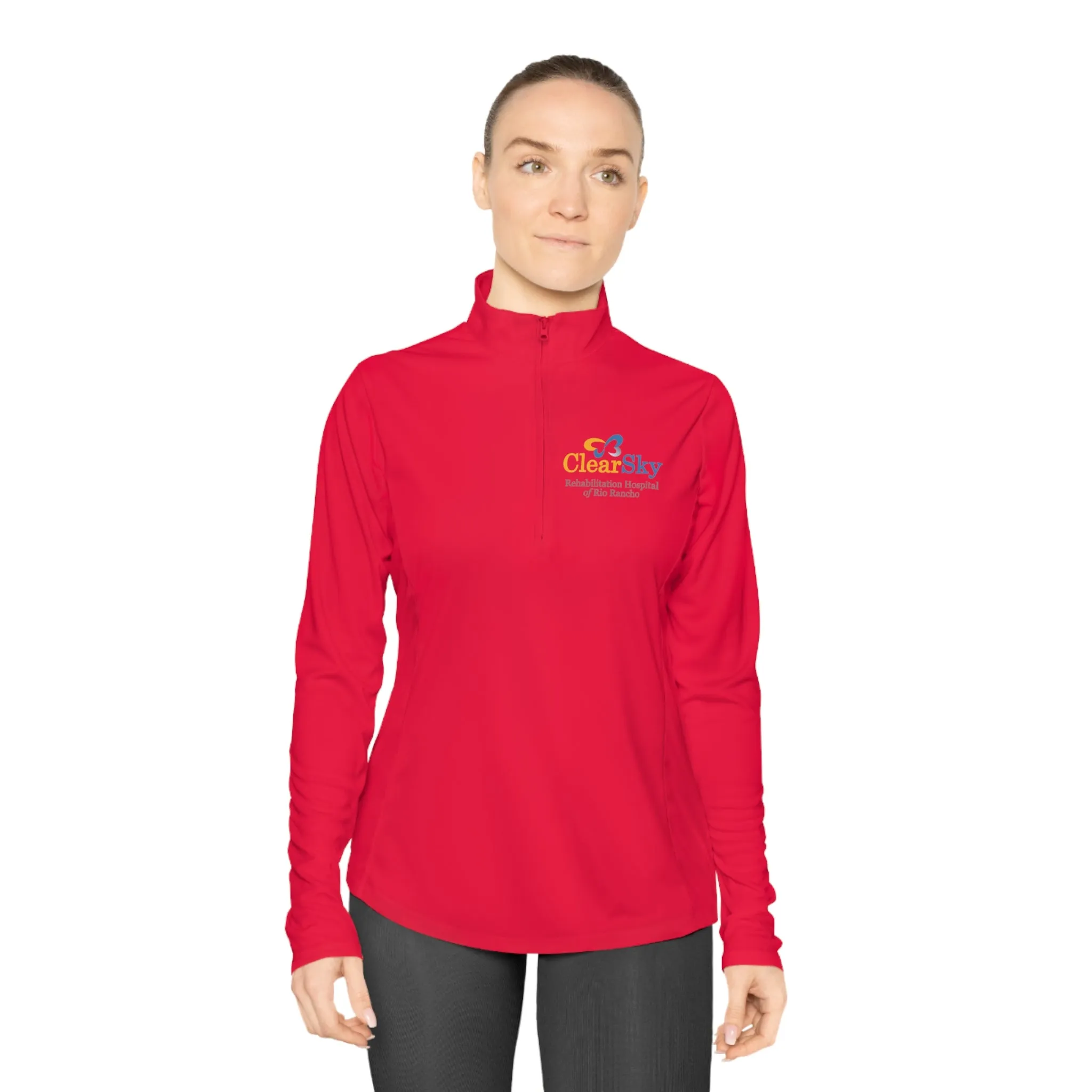 ClearSky Rehabilitation Hospital [Rio Rancho] [Front/Back Logo] | Unisex Quarter-Zip Pullover
