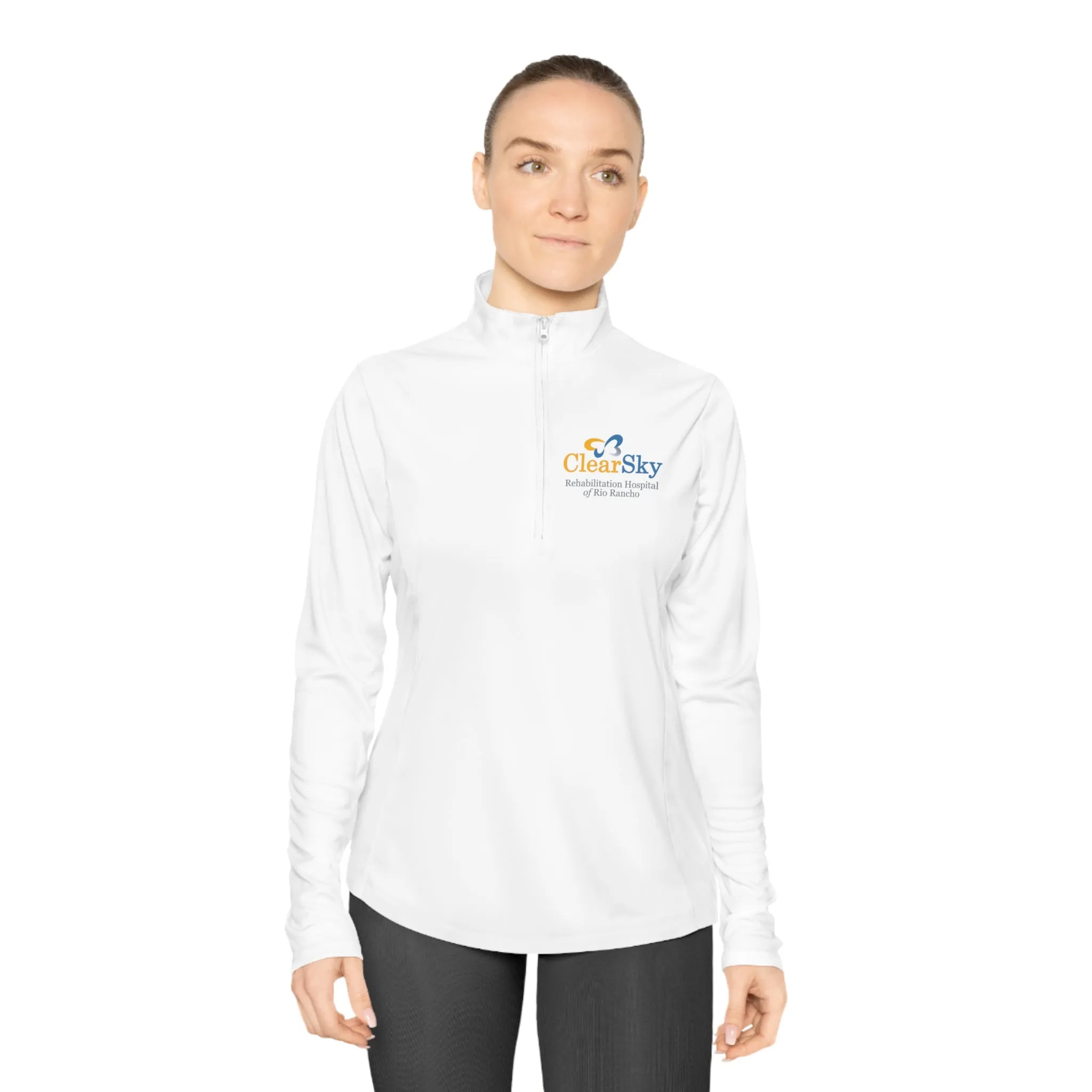 ClearSky Rehabilitation Hospital [Rio Rancho] [Front/Back Logo] | Unisex Quarter-Zip Pullover