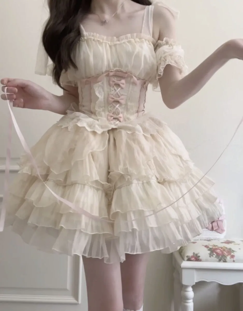 Dress Corset Mini Princess Dress