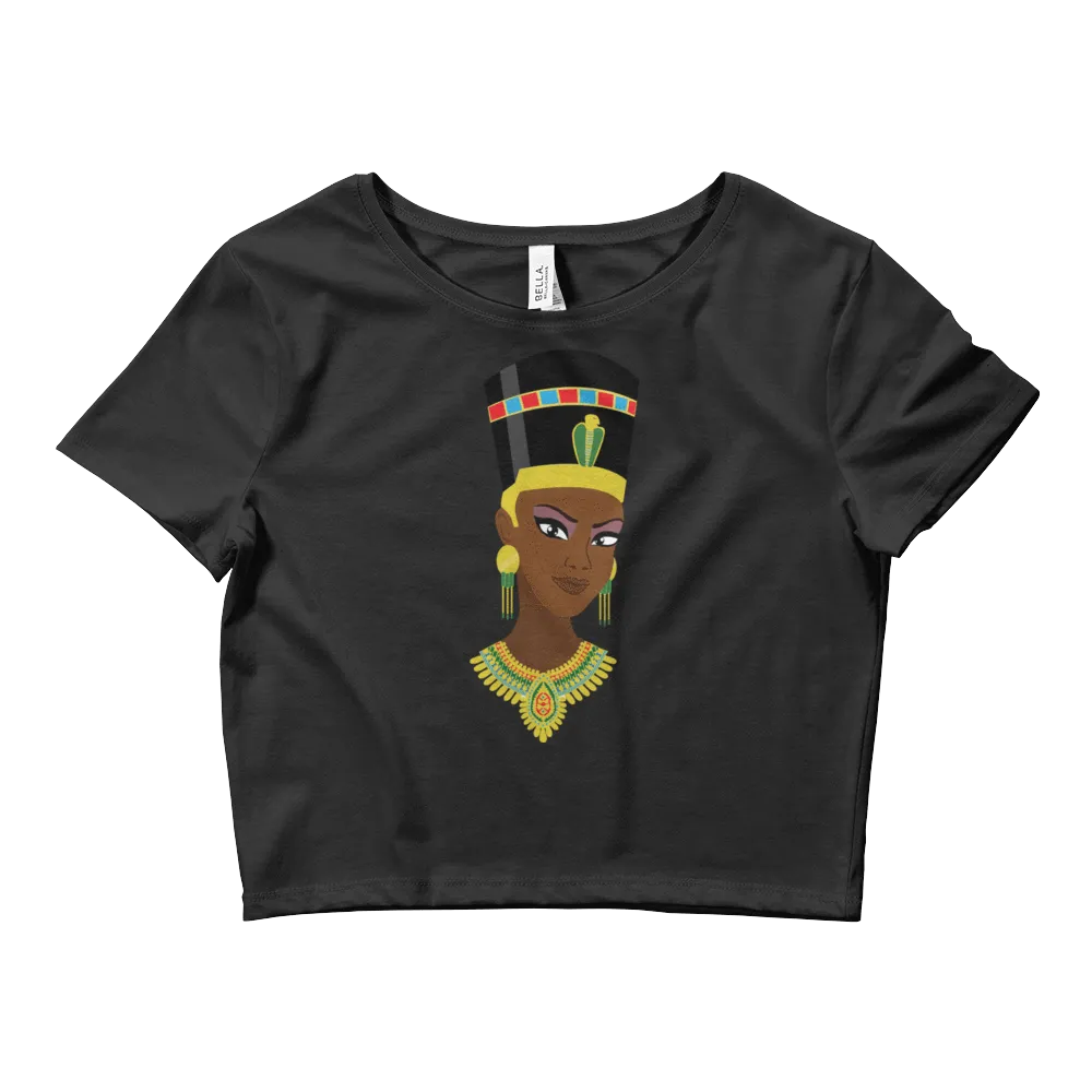 Egyptian Queen Ladies Crop Tee