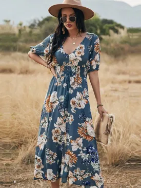Floral Maxi Dress | Clémence