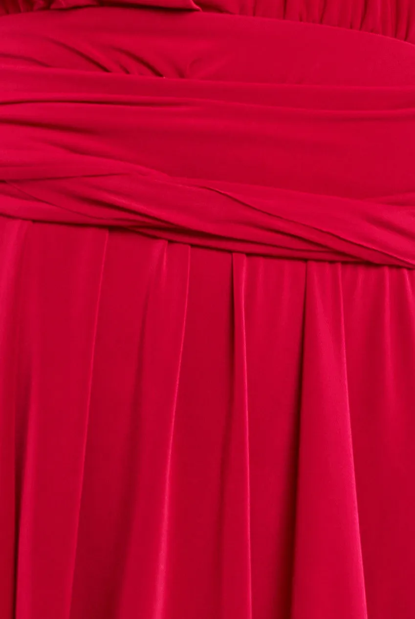 Goddiva Multiway Mini Dress - Red