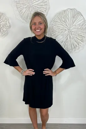 High Class Black Blade Dress