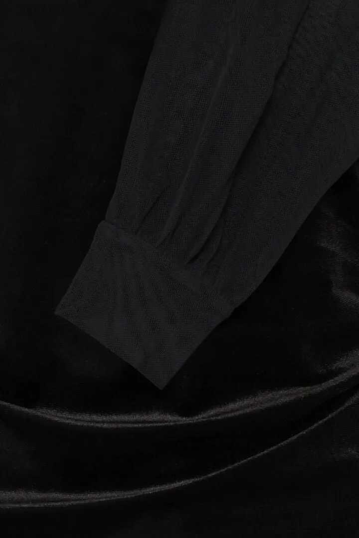 Ichi Nana Dress-Black-20122111