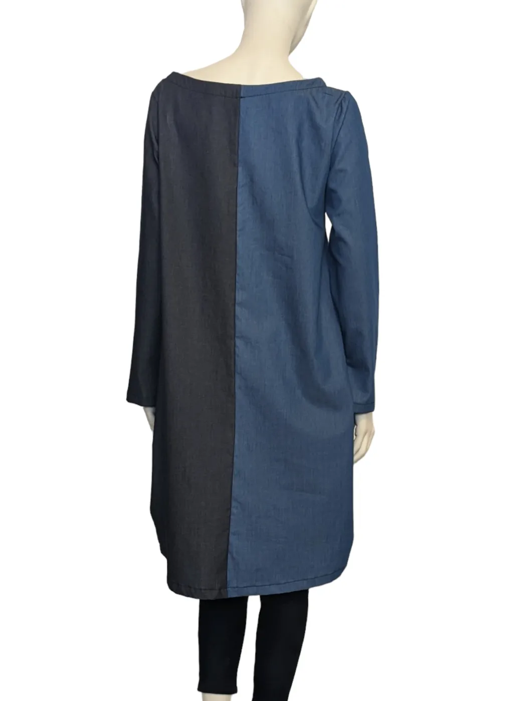 Indigo Bubble Dress