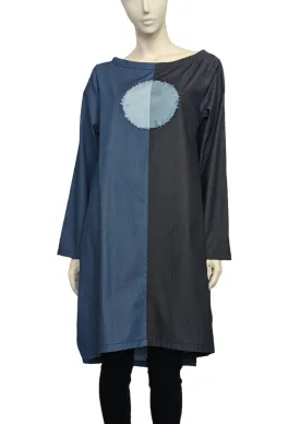 Indigo Bubble Dress