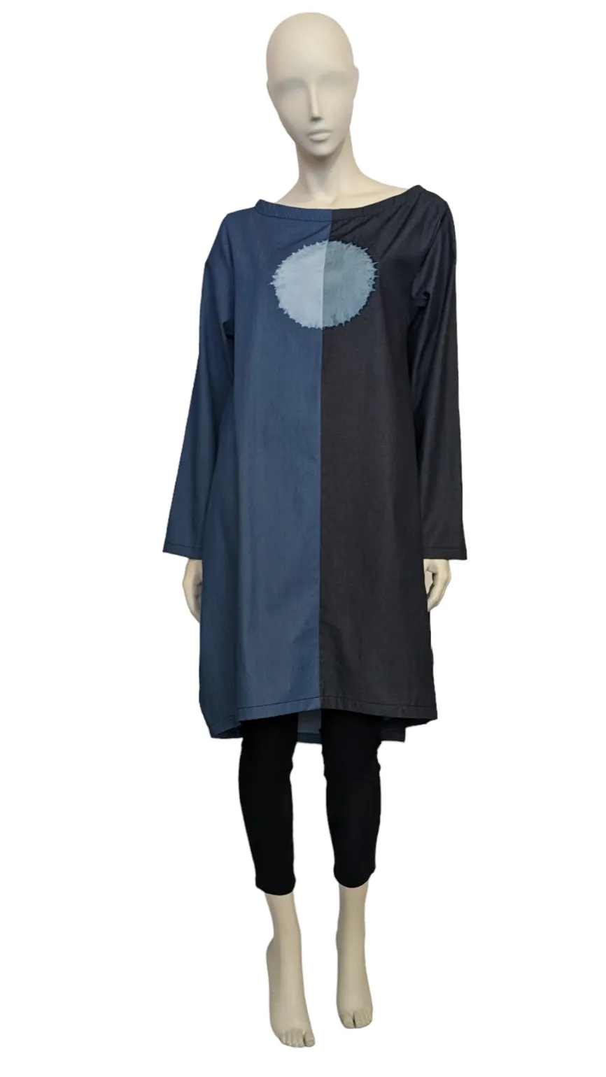 Indigo Bubble Dress