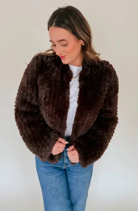 KERIS FAUX FUR COAT