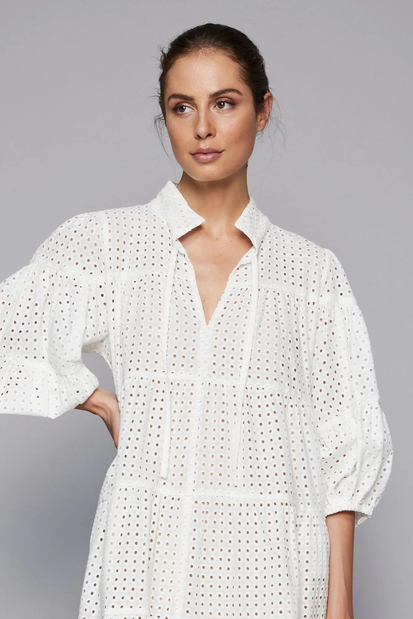Magnum Dress in Porcelain