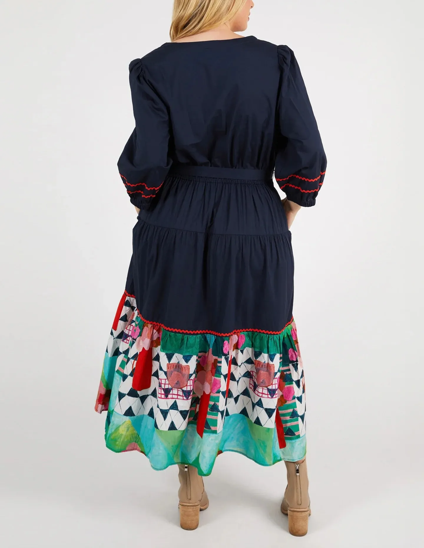 Private Universe Dress-  Dark Sapphire