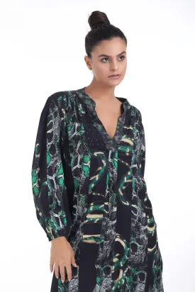 SERAPHIN - V-Neck Dress