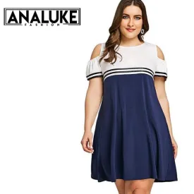 Sexy Cold Shoulder Dress