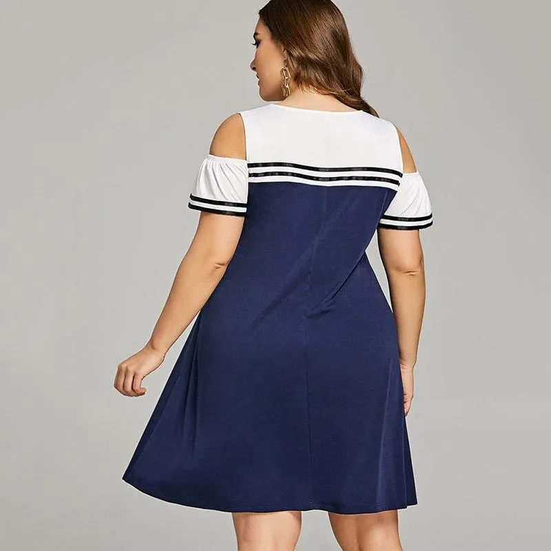 Sexy Cold Shoulder Dress