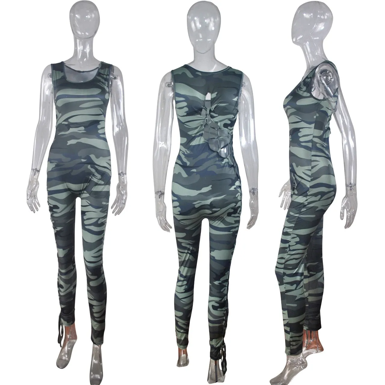 Sexy Hollow Out Jumpsuit
