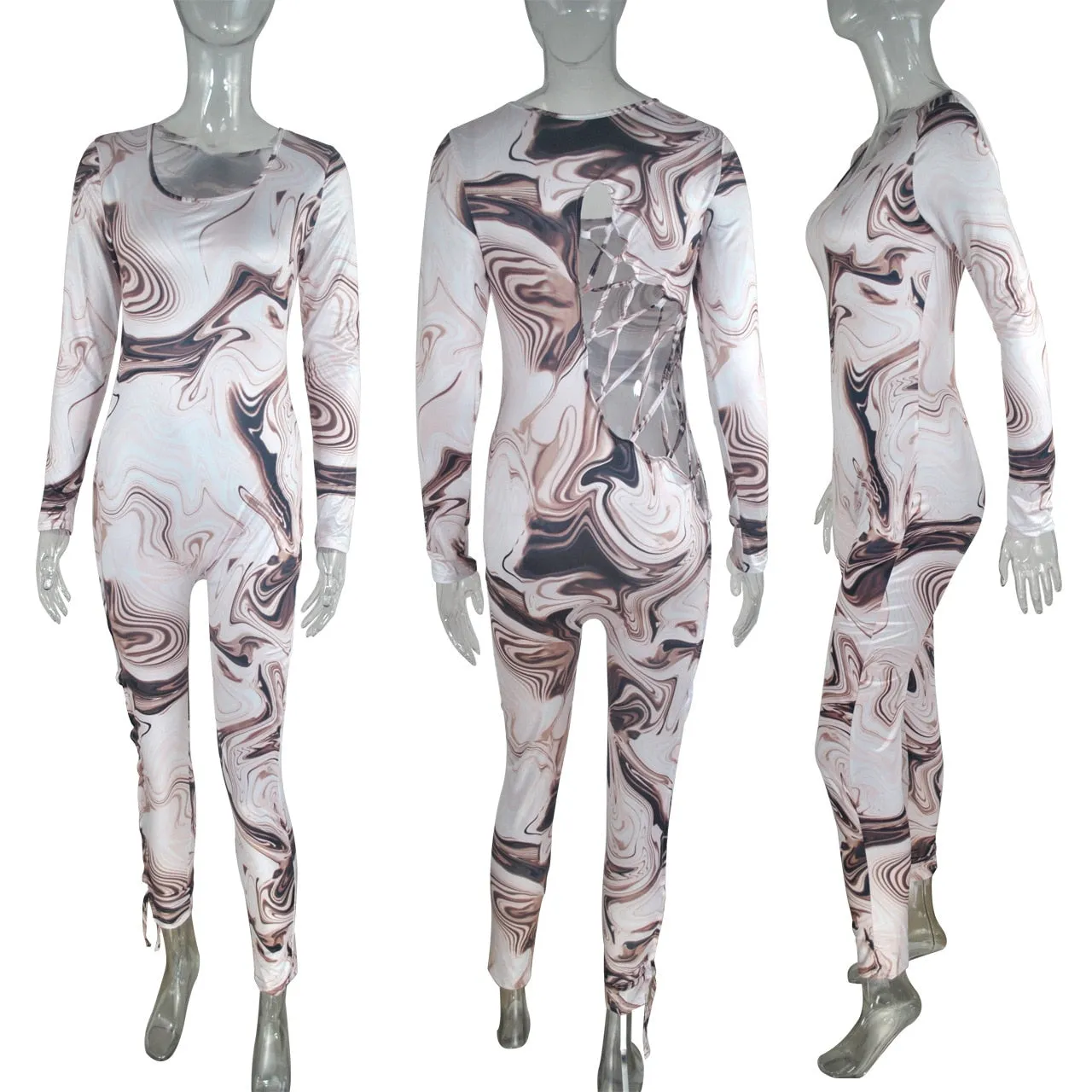 Sexy Hollow Out Jumpsuit