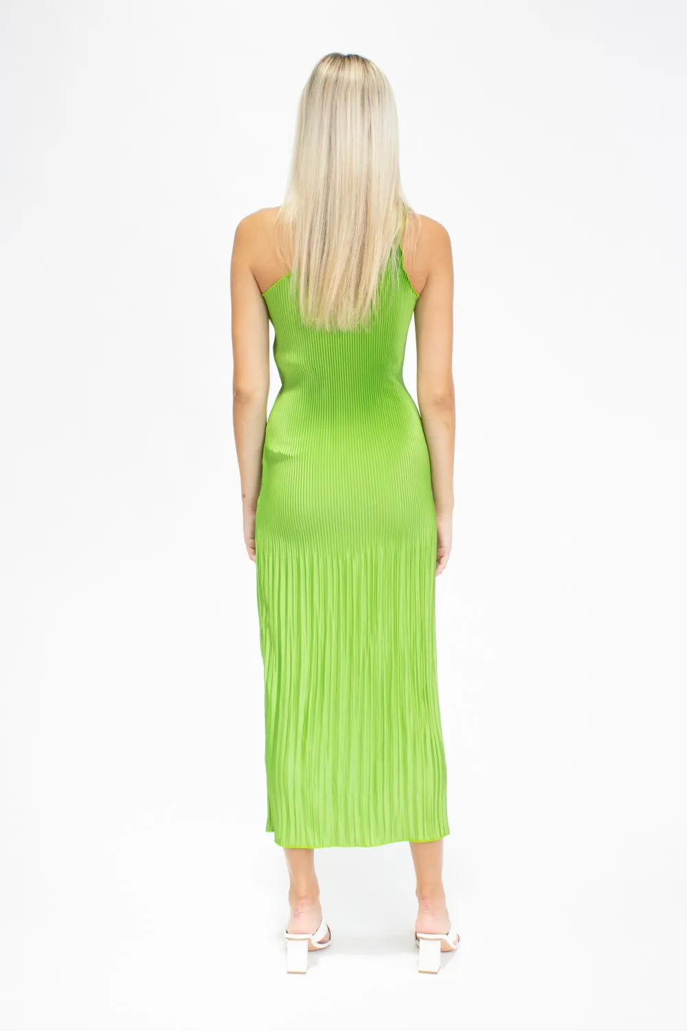 Soirée One Shoulder Gown Green