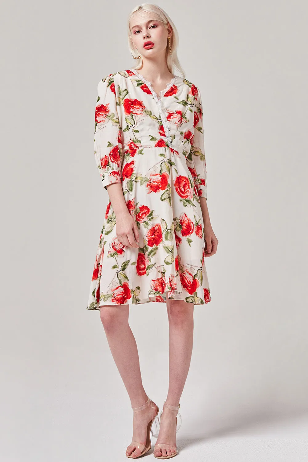 Tasha Rose Midi Dress